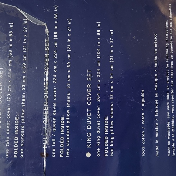 Poppy & Fritz Blue and White Paisley Duvet Cover Set 💖 100% Cotton 👑 Queen - Picture 3 of 5